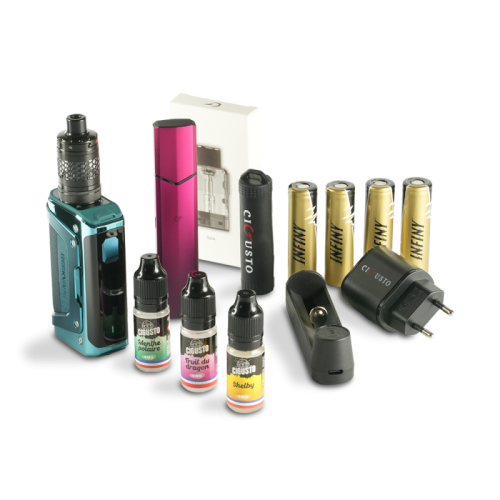 Pack pod Simple Accu Découverte | Cigusto | Cigarette electronique, Eliquide