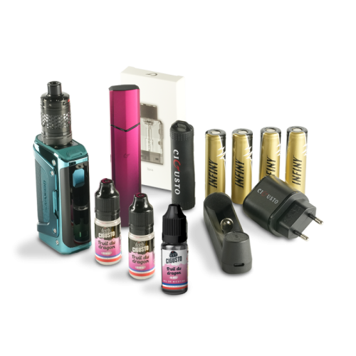Pack pod Simple Accu Découverte | Cigusto | Cigarette electronique, Eliquide