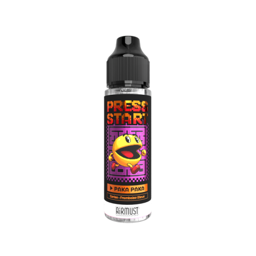 E Liquide PAKA PAKA Press Start 50ml – cerise framboise bleue | Cigusto | Cigarette electronique, Eliquide