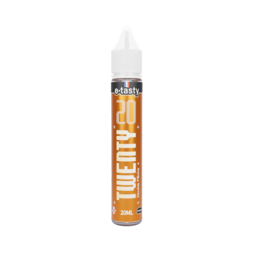 E Liquide Double Pêche Twenty 20ml – E-Tasty fabrication française | Cigusto | Cigarette electronique, Eliquide