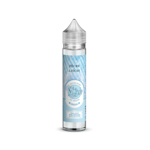 E Liquide Pêche Litchi Frais en format 50ml - Le Petit Verger | Cigusto | Cigarette electronique, Eliquide