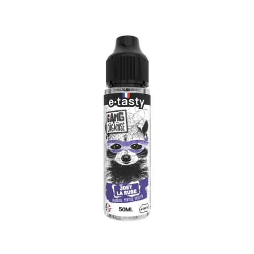 E Liquide Joey La Ruse Gang Organisé format de 50ml - E.Tasty  | Cigusto | Cigarette electronique, Eliquide