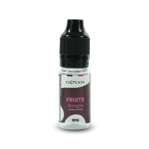 Eliquide Fruits Rouges Sel de nicotine Cigusto | Ecigarette | Cigusto | Cigarette electronique, Eliquide