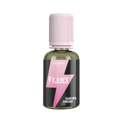 Arôme Concentré Sakura Dream en format 30 ml de la marque T Juice | Cigusto | Cigarette electronique, Eliquide