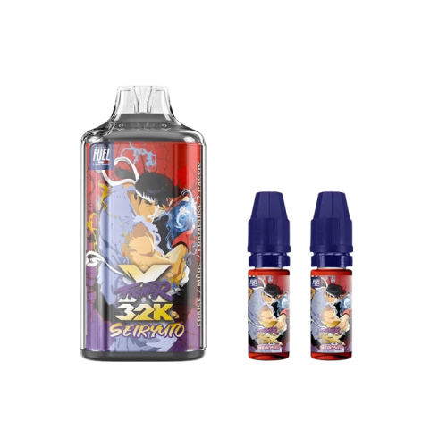 Pod XFighter 32K Seiryuto | Fighter Fuel 32 000 puffs sel de nicotine | Cigusto | Cigarette electronique, Eliquide