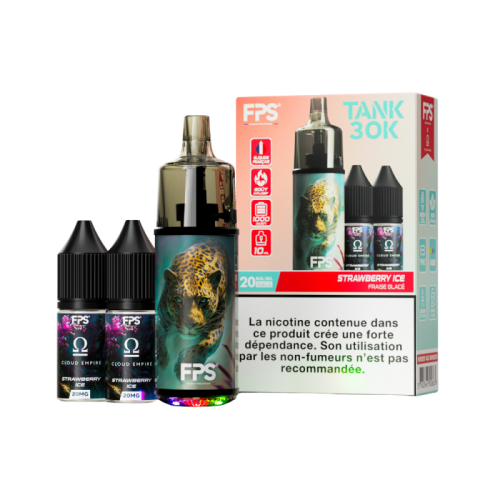 Pod Tank 30K FPS Strawberry Ice | Cigarette électronique française | Cigusto | Cigarette electronique, Eliquide