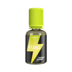 Arome Concentré Sunset Sorbet en format 30 ml de la marque T Juice | Cigusto | Cigarette electronique, Eliquide
