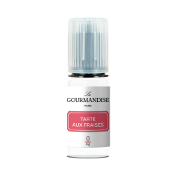 E Liquide TARTE AUX FRAISES 10 ml - La Gourmandise