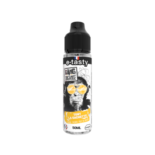 E Liquide Tony La Gachette format 50 ml gamme Gang Organisé  | Cigusto | Cigarette electronique, Eliquide