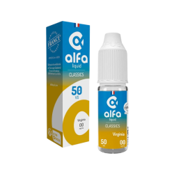 E Liquide VIRGINIA 50/50 Classics Alfaliquid 10ml - France 12mg  | Cigusto | Cigarette electronique, Eliquide