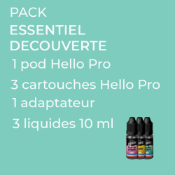 Pack Essentiel Découverte | Cigusto | Cigarette electronique, Eliquide