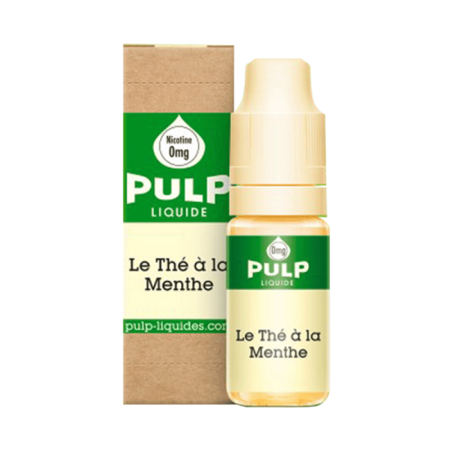 E Liquide Thé à la Menthe 10 ml - marque Pulp | Cigusto | Cigusto | Cigarette electronique, Eliquide