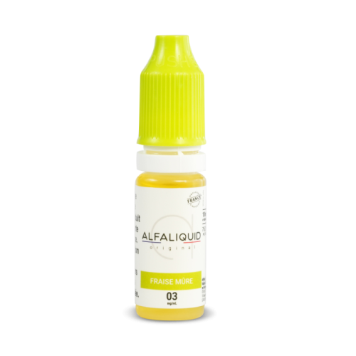 E Liquide pour cigarette electronique  Fraise Mûre 10 ml Alfaliquid | Cigusto | Cigarette electronique, Eliquide