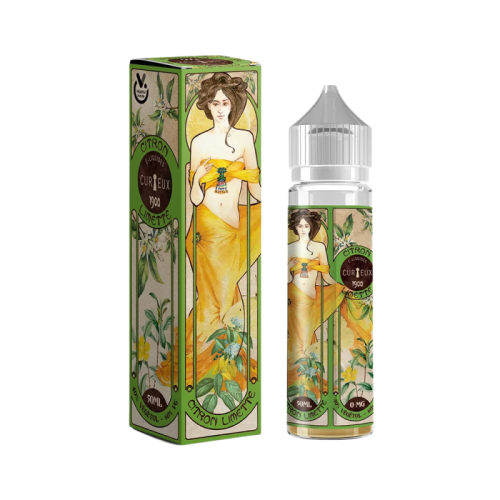 E liquide Citron Limette 1900 50 ml - CURIEUX Nicotine 0mg | Cigusto | Cigarette electronique, Eliquide