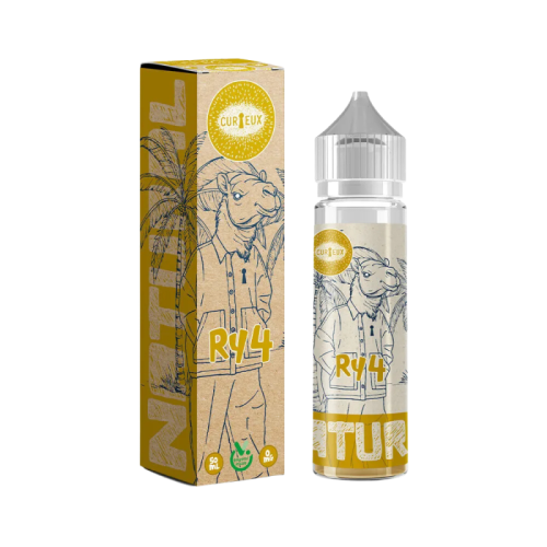 E Liquide RY4 en 50 ml de Curieux Edition Natural au Végétol | Cigusto | Cigarette electronique, Eliquide
