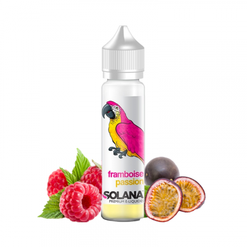 E liquide sans nicotine FramboisePassion 50ml SOLANA Cigusto | Cigusto | Cigarette electronique, Eliquide