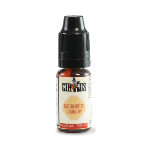 E liquide en 10 ml Cacahuete Crunchy CIRKUS de VDLV| Cigusto | Cigusto | Cigarette electronique, Eliquide