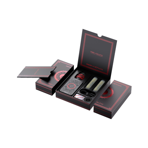 Kit e cigarette Revolto de Aspire édition black and red Cigusto  | Cigusto | Cigarette electronique, Eliquide
