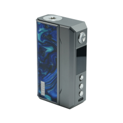 Mod Box Voopoo Drag 4 double accus 18650, mod box en bois cuir et alliage de zinc | Cigusto | Cigusto | Cigarette electronique, Eliquide