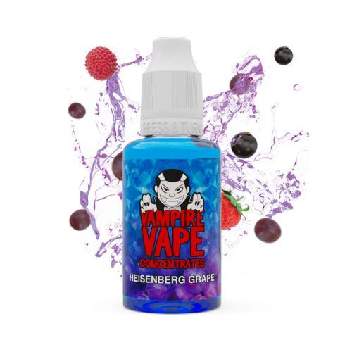 Concentre DIY Heisenberg Grape 30 ml Vampire Vape ecigarette | Cigusto | Cigarette electronique, Eliquide