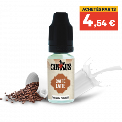E liquide Caffe Latte CIRKUS  6 mg | Cigusto | Cigarette electronique, Eliquide