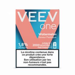 Cartouche pré remplie eliquide Veev One Watermelon 20 mg | Cigusto | Cigarette electronique, Eliquide