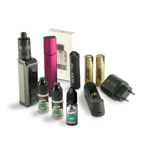 Pack pod Simple Accu Découverte | Cigusto | Cigarette electronique, Eliquide