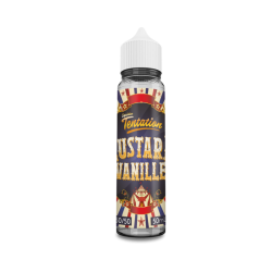 E-liquide Custard Vanille Tentation de Liquideo, e-liquide custard en flacon de 50 ml | Cigusto | Cigusto | Cigarette electronique, Eliquide