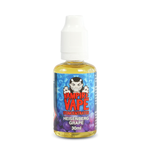 Concentre Heisenberg Grape Vampire Vape, concentré Heisenberg en 30 ml | Cigusto | Cigusto | Cigarette electronique, Eliquide