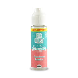 E Liquide FRAMBOISE PASSION 60 ml  Le Primeur - Airmust