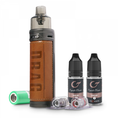 Pack ecigarette C'est decide j arrete Pod Drag X -1 accu - 2 eliquides | Cigusto | Cigarette electronique, Eliquide
