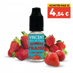 Fraise VDLV  6 mg Fruité 60/40 France 6 mg | Cigusto | Cigarette electronique, Eliquide