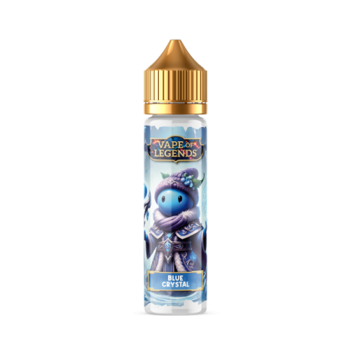 E Liquide BLUE CRYSTAL en format 50 ml de la gamme Vape of Legends | Cigusto | Cigarette electronique, Eliquide