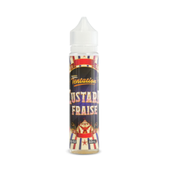 E Liquide Custard Fraise Tentation 50 ML Liquideo Nicotine 0g | Cigusto | Cigarette electronique, Eliquide