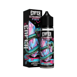 E Liquide LA FRAMBOISE D'ENFER 50 ml - Les Fruits d'ENFER