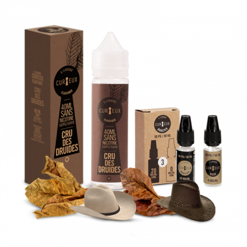 E liquide l'Elixir 40ml - CURIEUX  Nicotine 0mg | Cigusto | Cigarette electronique, Eliquide