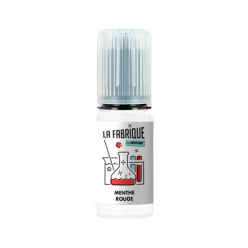 Arôme concentré Menthe Rouge de la gamme La Fabrique de Edenvape | Cigusto | Cigarette electronique, Eliquide