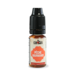 E liquide Peche gourmande CIRKUS VDLV 10 ml nicotiné| Cigusto | Cigusto | Cigarette electronique, Eliquide