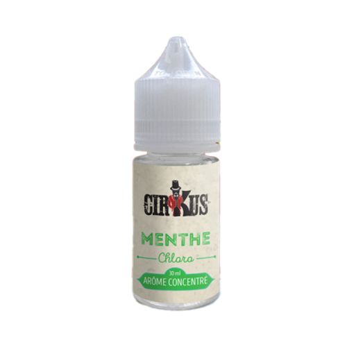 Concentré MENTHE Chlorophylle 30 ml de Cirkus Authentic de VDLV | Cigusto | Cigarette electronique, Eliquide