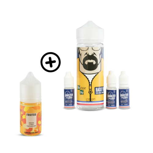 Pack DIY Orange Citron Pamplemousse 30 ml - Fruiteo | Cigusto | Cigarette electronique, Eliquide