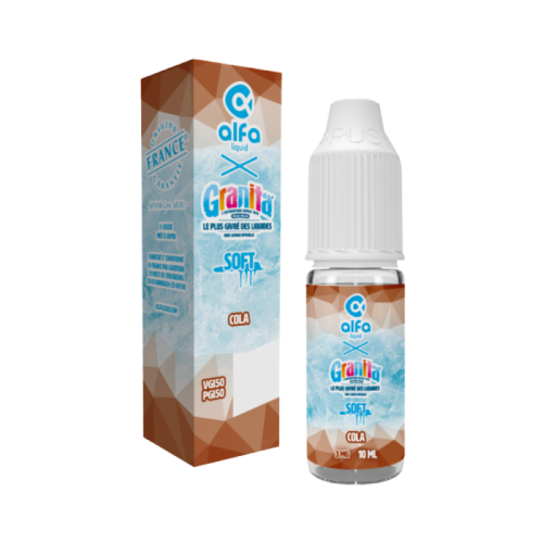 E Liquide COLA SOFT Granita en flacon de 10ml nicotiné – Alfaliquid | Cigusto | Cigarette electronique, Eliquide