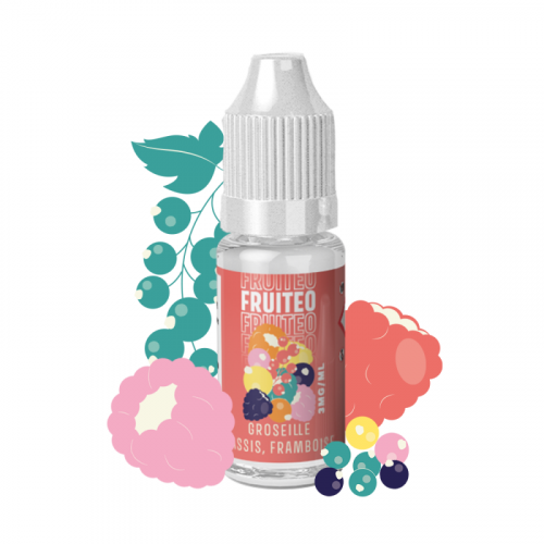 Eliquide Groseille Cassis Framboise 10ml Fruiteo | Cigusto | Cigusto | Cigarette electronique, Eliquide