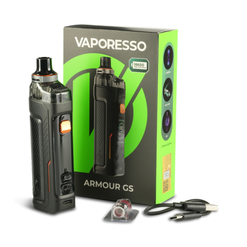 Kit cigarette électronique simple accu ARMOUR GS de Vaporesso | Cigusto | Cigarette electronique, Eliquide