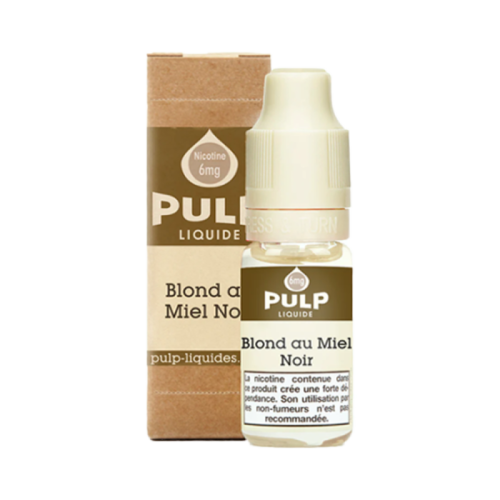 E liquide blond miel noir par Pulp pour cigarette électronique | Cigusto | Cigarette electronique, Eliquide