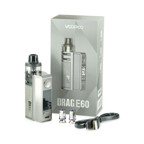 Kit Voopoo Drag E60 : pod Voopoo Drag E60 et cartouche PNP II | Cigusto | Cigusto | Cigarette electronique, Eliquide