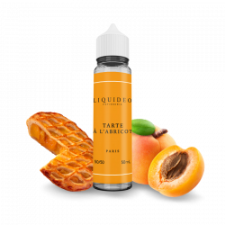 E Liquide Tarte a l'Abricot Tentation 50 ML Liquideo Nicotine 0g | Cigusto | Cigarette electronique, Eliquide