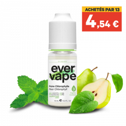 Poire Chlorophylle 40/60 EVERVAPE 10ML | Cigusto | Cigarette electronique, Eliquide