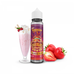 E Liquide Milkshake Fraise Tentation 50 ML Liquideo Nicotine 0g | Cigusto | Cigarette electronique, Eliquide
