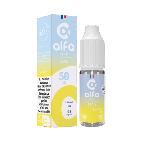 E Liquide Lemon Ice Alfaliquid format 10 ml | Cigusto | Cigusto | Cigarette electronique, Eliquide