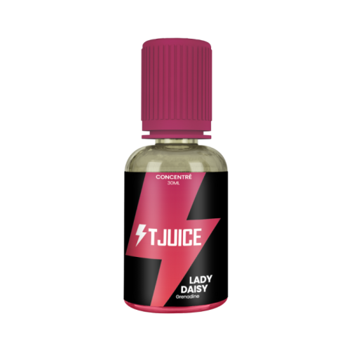 Arôme Concentré Lady Daisy en format 30 ml de la marque T Juice | Cigusto | Cigarette electronique, Eliquide